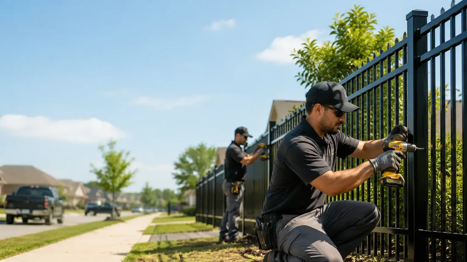 Metal Fence Installation in Dolphin, VA